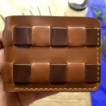 Luxury Handcrafted Genuine Leather Bi-Fold Wallet Brown,Chocolate Brown