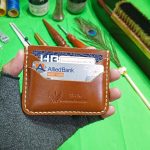 Handmade Genuine Leather Card Holder Brown