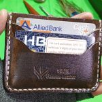 Handmade Genuine Leather Card Holder Chocolate Brown